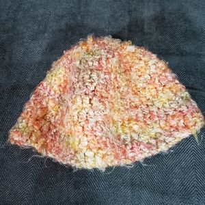 Homemade crochet hat
